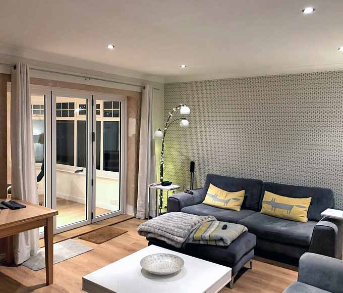 Painted and Decorated Living Room Wirral