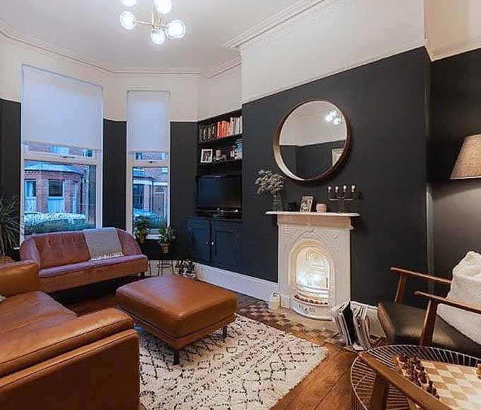 Painted and Decorated Living Room Liverpool
